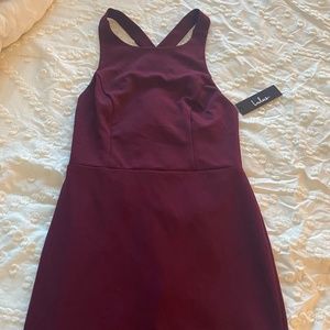LuLu's Wine Mini Dress M